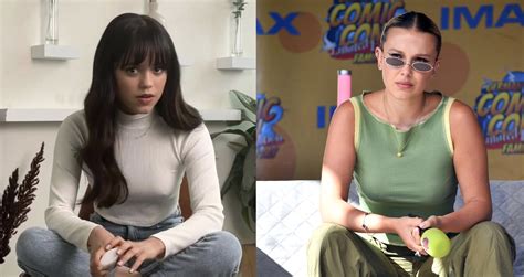 millie bobby brown et jenna ortega|Millie Bobby Brown vs Jenna Ortega: Fãs enfrentam os dois。